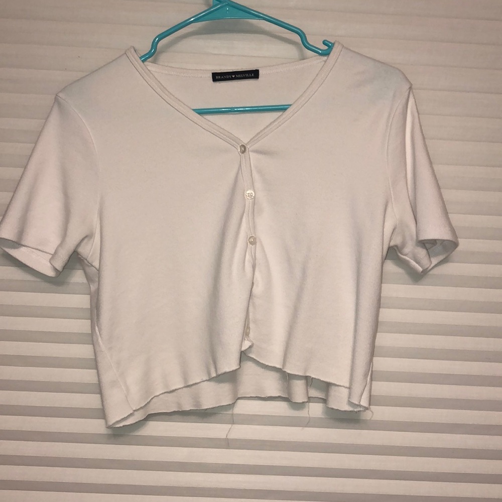White Brandy Melville t-shirt